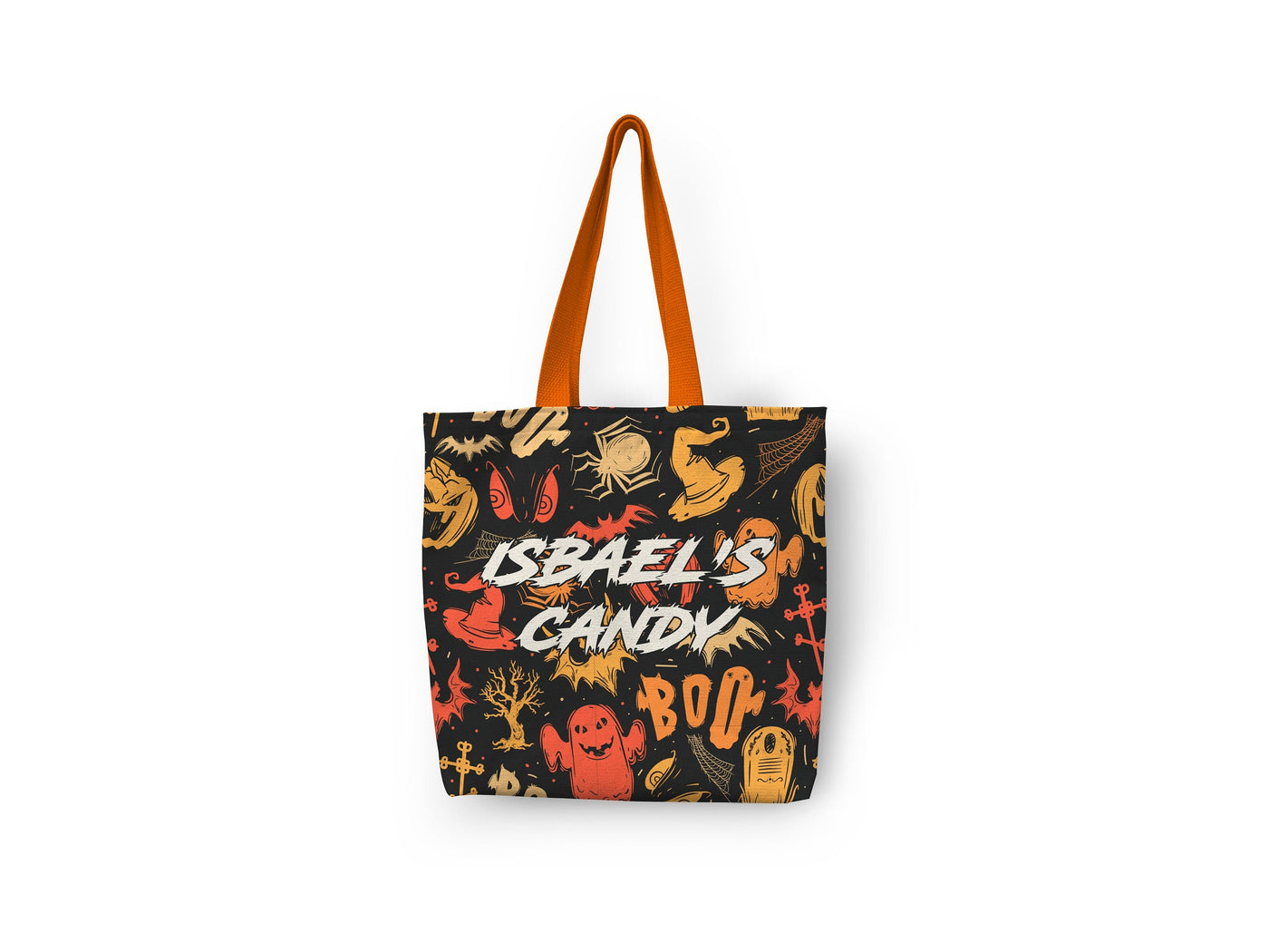 Personalized Tote Bag: Gouls & Ghosts Sam + Zoey  Sam + Zoey