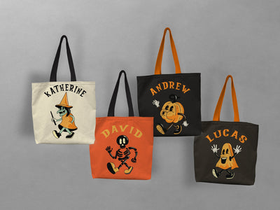 Personalized Tote Bag: Whistlin Pumpkin Tote Sam + Zoey  Sam + Zoey