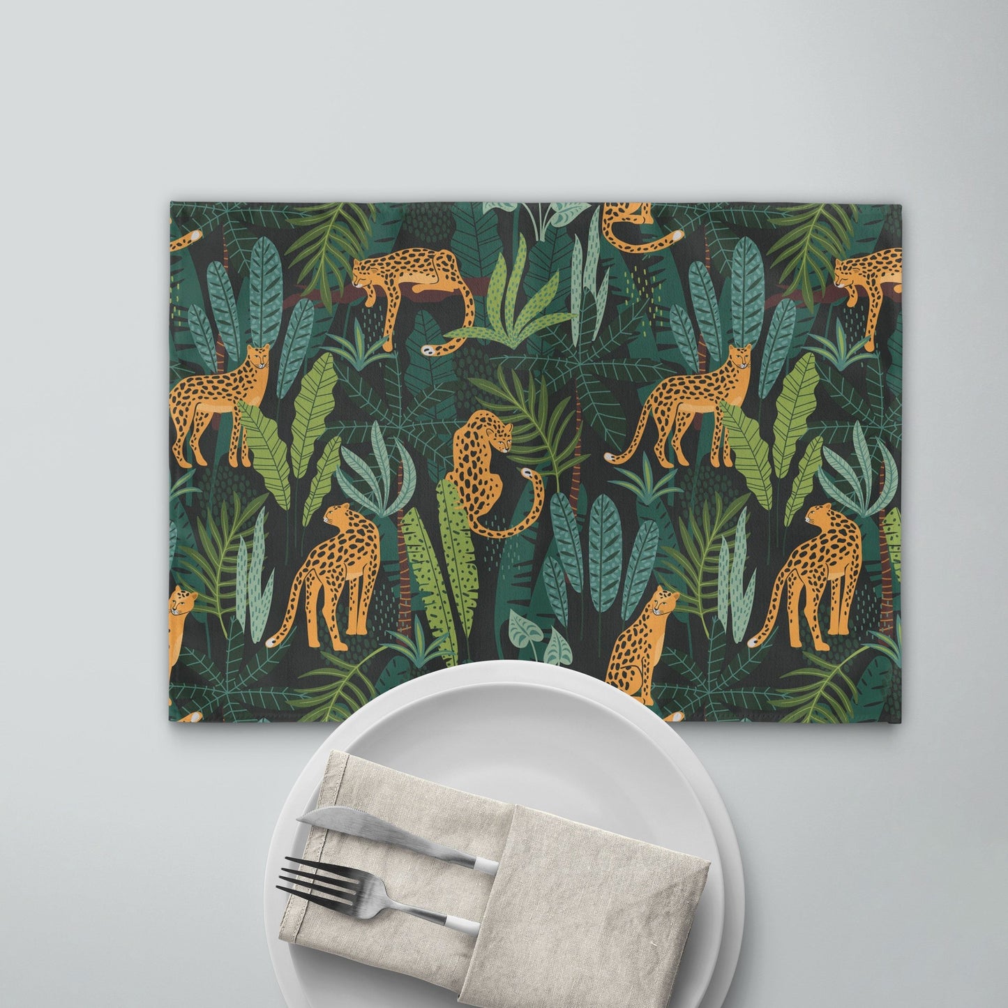 Placemat: Jungle Cheetah Placemat Sam + Zoey