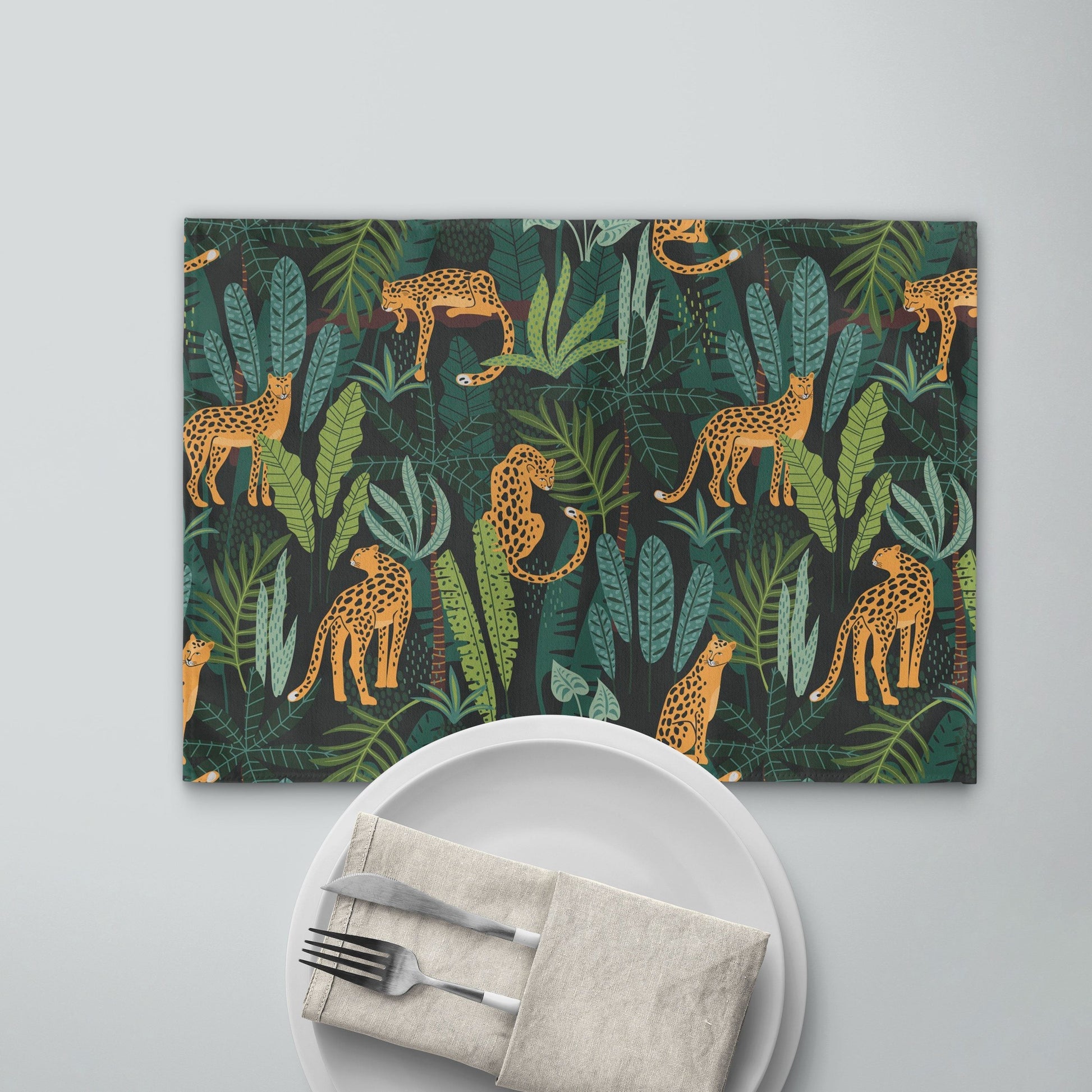 Placemat: Jungle Cheetah Placemat Sam + Zoey