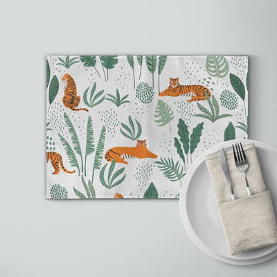 Jungle Tiger Placemat | Sam + Zoey Home Basics Sam + Zoey