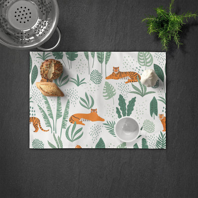 Jungle Tiger Placemat | Sam + Zoey Home Basics Sam + Zoey