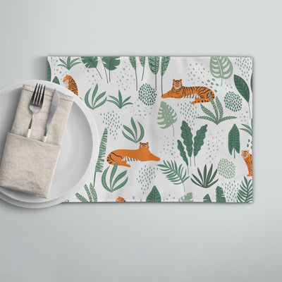 Jungle Tiger Placemat | Sam + Zoey Home Basics Sam + Zoey