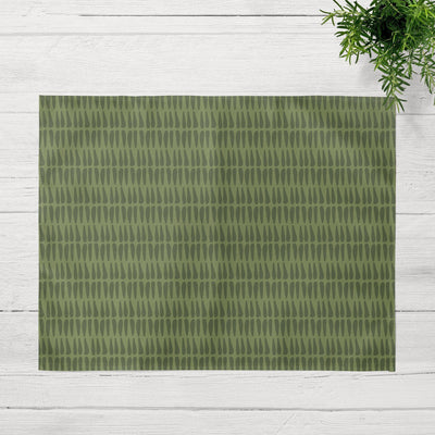 Olive Green Tribal Placemat | Sam + Zoey Home Basics Sam + Zoey