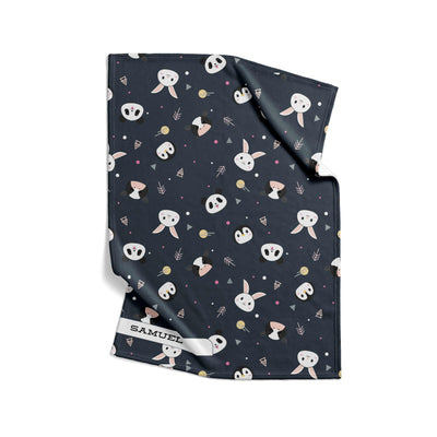 Receiving Blanket: Cute Animals Receiving Blanket Sam + Zoey  Sam + Zoey