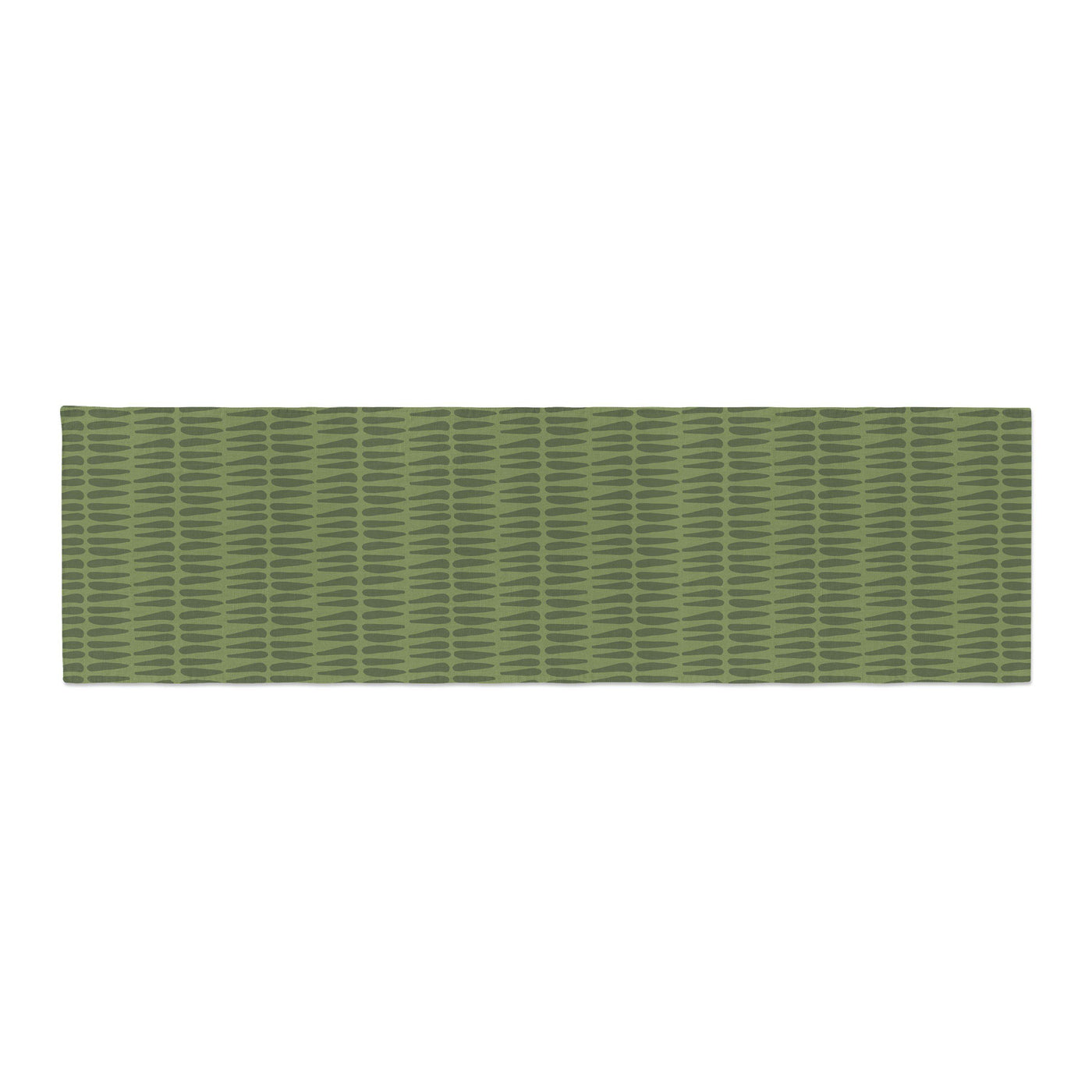 Green Tribal Table Runner Table Runner Sam + Zoey  Sam + Zoey