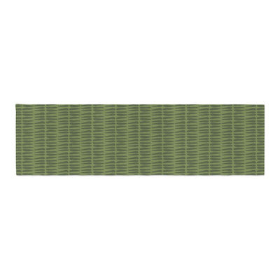 Green Tribal Table Runner Table Runner Sam + Zoey  Sam + Zoey