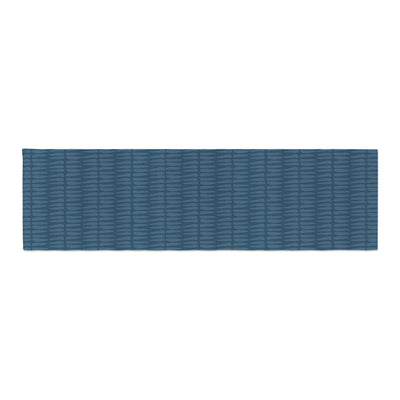 Table Runner: Navy Tribal Table Runner Sam + Zoey  Sam + Zoey