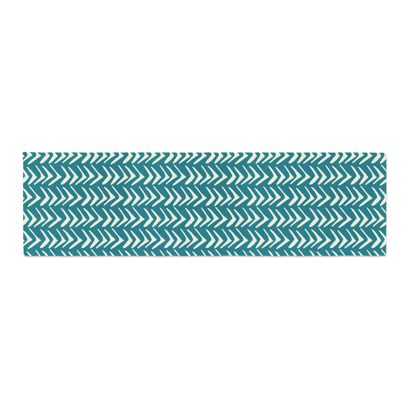 Table Runner: Teal Tribal Table Runner Sam + Zoey  Sam + Zoey
