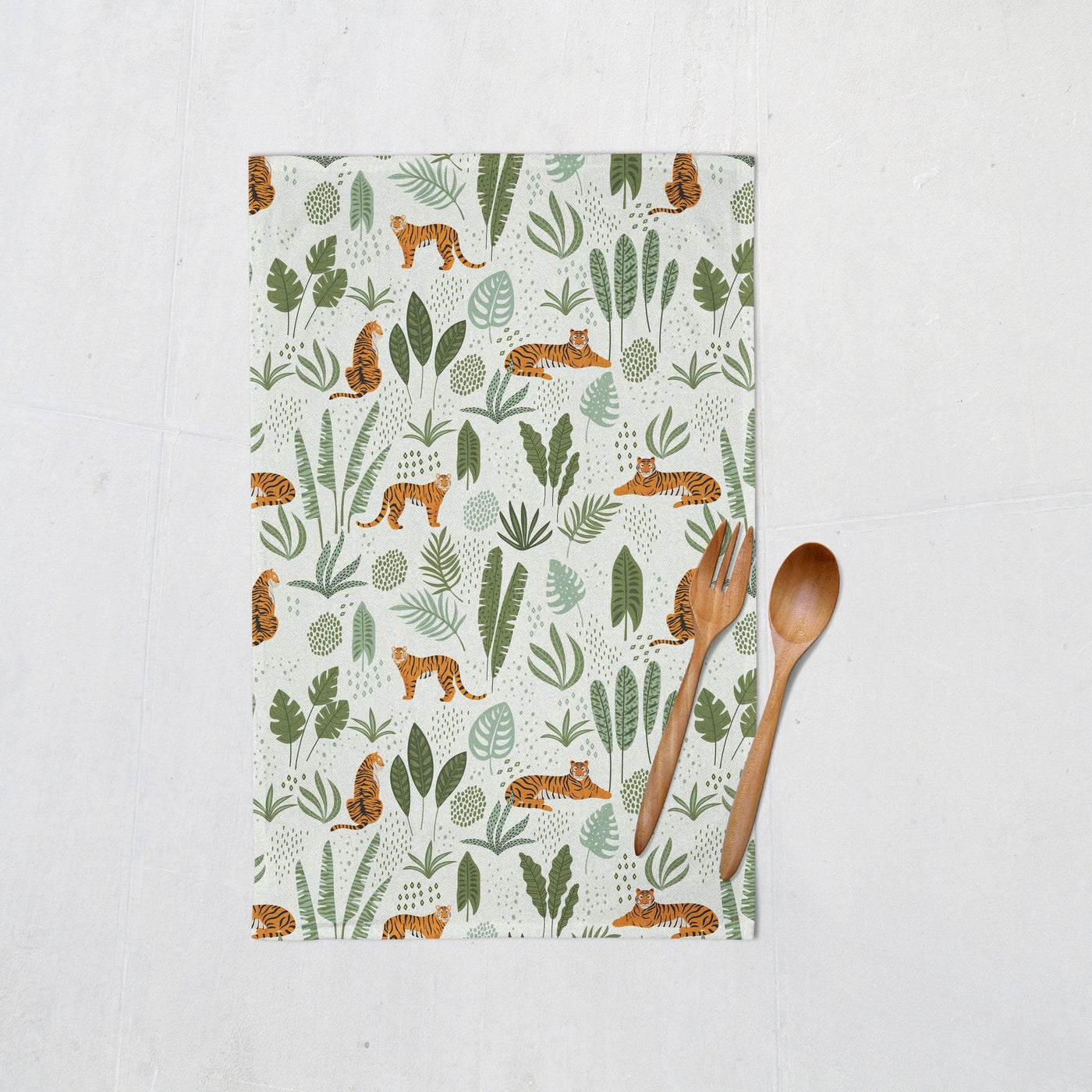 Tea Towel: Jungle Tiger Tea Towel Sam + Zoey  Sam + Zoey