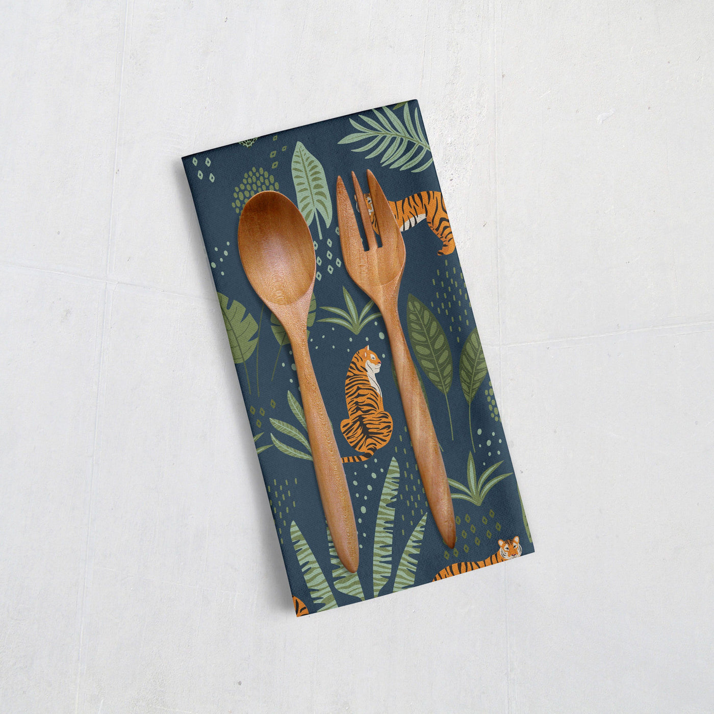 Tea Towel: Jungle Tiger Tea Towel Sam + Zoey  Sam + Zoey