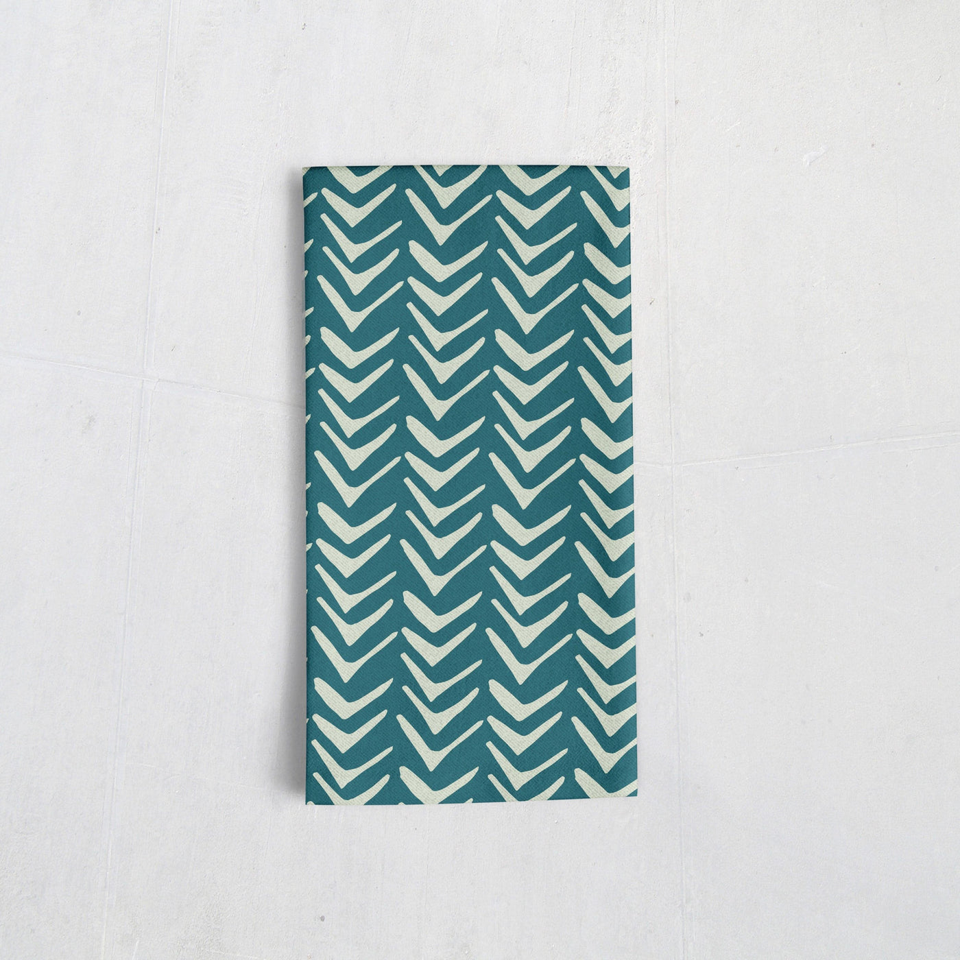 Tea Towel: Tribal Tea Towel Sam + Zoey teal  Sam + Zoey