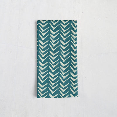Tea Towel: Tribal Tea Towel Sam + Zoey teal  Sam + Zoey