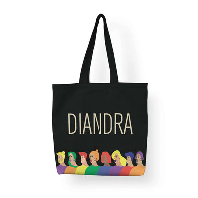 Tote: Faces of LGBTQ Pride Tote Sam + Zoey  Sam + Zoey