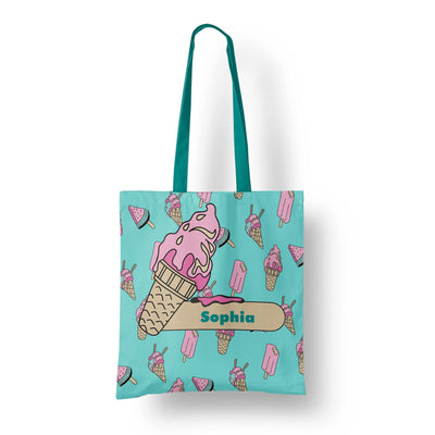 Tote: Ice Cream Tote Sam + Zoey  Sam + Zoey